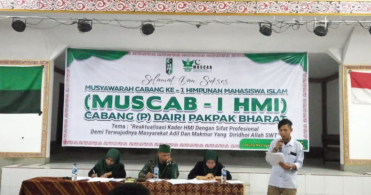HMI kab bengkulu utara Gelar Musyawarah Cabang